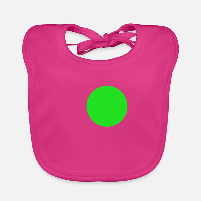 Green dot Organic Baby Bibs