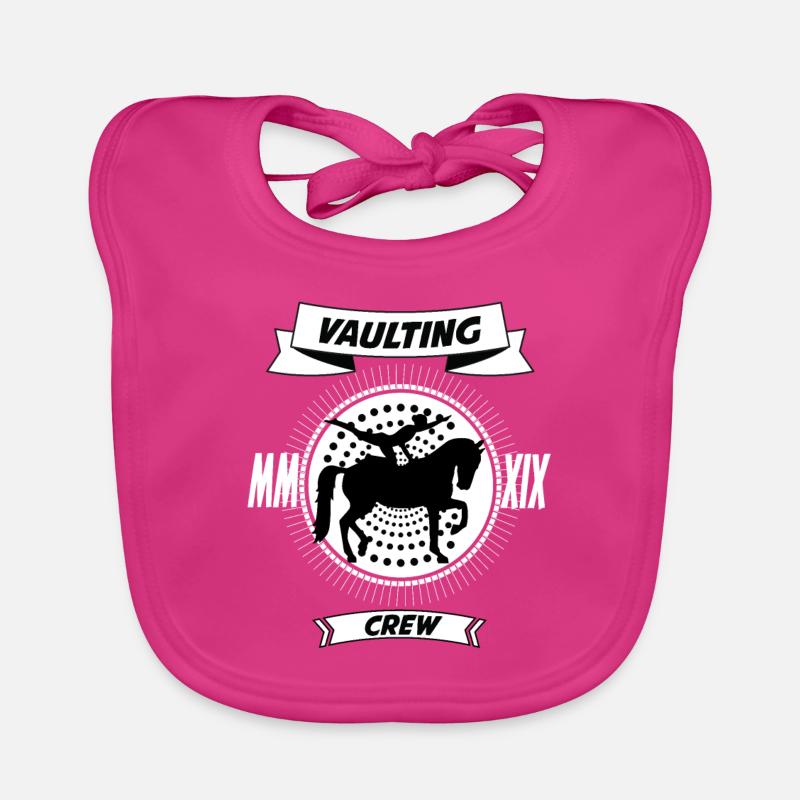 Vaulting Crew Design pour Voltis Bavoir bio Bébé
