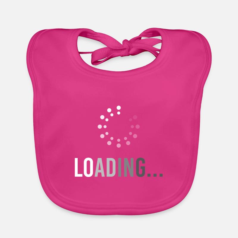 Loading Computer IT Itler Informaticien Informatique Bavoir bio Bébé