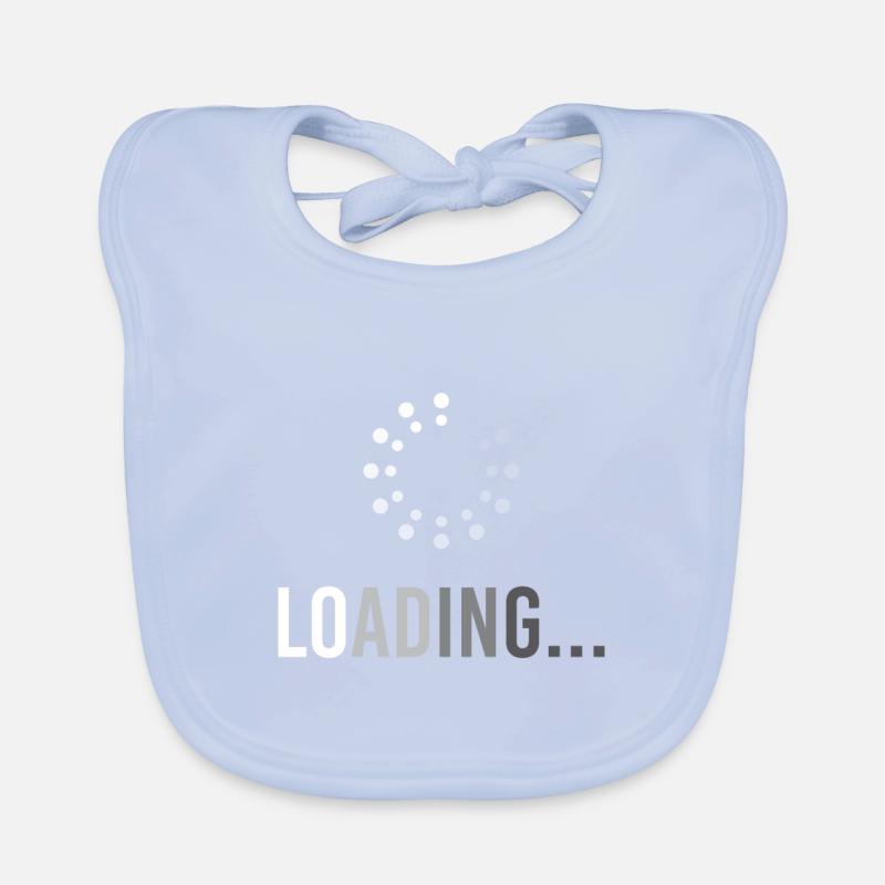 Loading Computer IT Itler Informaticien Informatique Bavoir bio Bébé