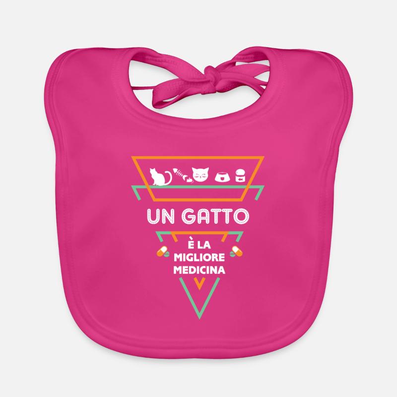 Gift Cat Funny Kitten Gift Organic Baby Bibs