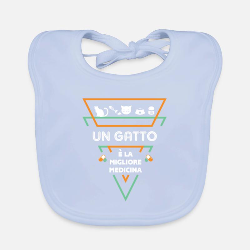Geschenk Cat Funny Kitten Gift Baby Bio-Lätzchen