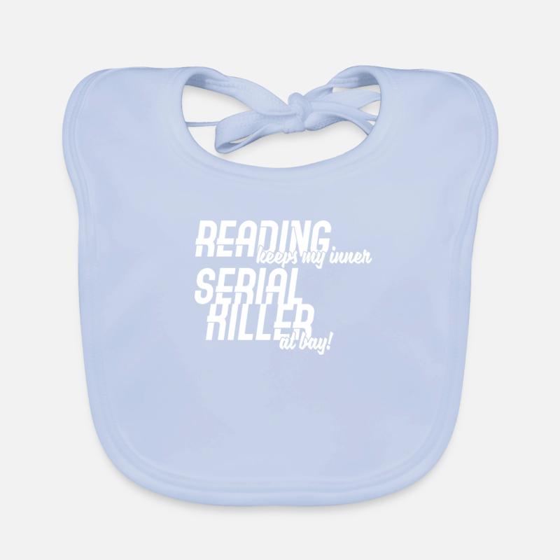 Lesen Serial Killer Baby Bio-Lätzchen