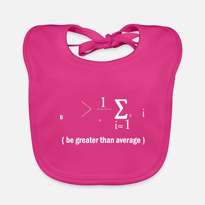 Mathe Gleichung Baby Bio-Lätzchen