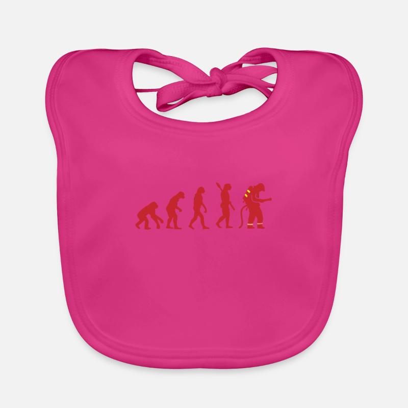 EVOLUTION FIREFIGHTER FIREFIGHTER FIREFIGHTER Organic Baby Bibs