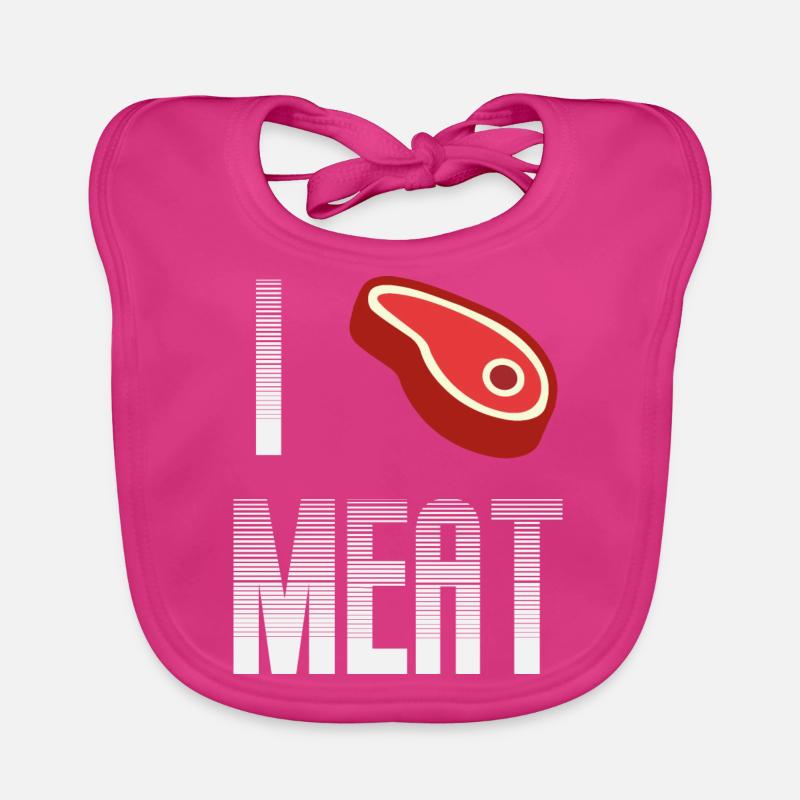 Meat Organic Baby Bibs