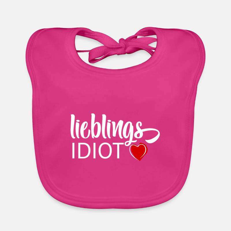 Idiot préféré Bavoir bio Bébé