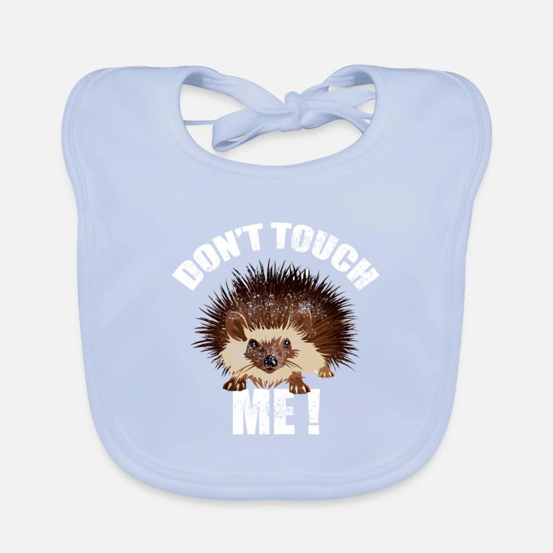 Igel Waldtier Tierfreund Geschenk Baby Bio-Lätzchen