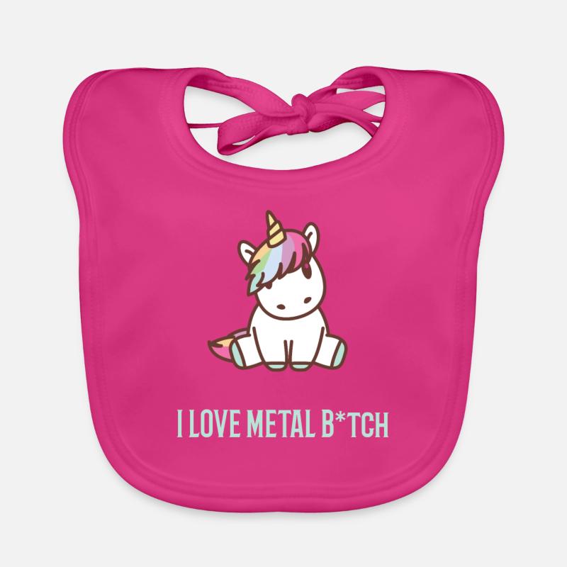 Licorne Bavoir bio Bébé
