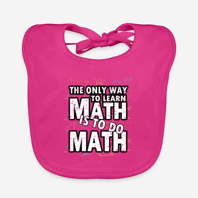 Mathematik Mathe Mathematiker Experiment geschenk Baby Bio-Lätzchen