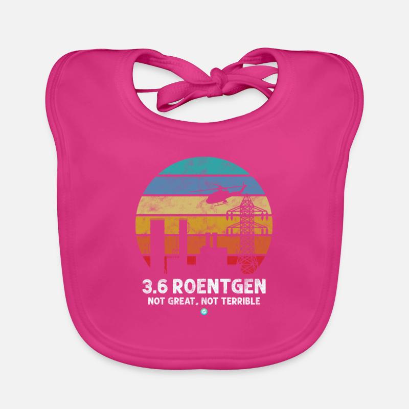 3.6. Roentgen Pas génial Pas terrible Idée cadeau Bavoir bio Bébé