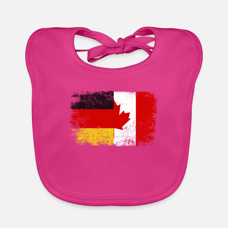 Canada Canada Drapeau Allemagne Cadeau Cool Bavoir bio Bébé