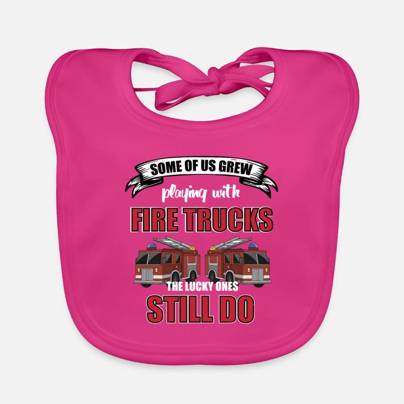 Fire brigade Organic Baby Bibs