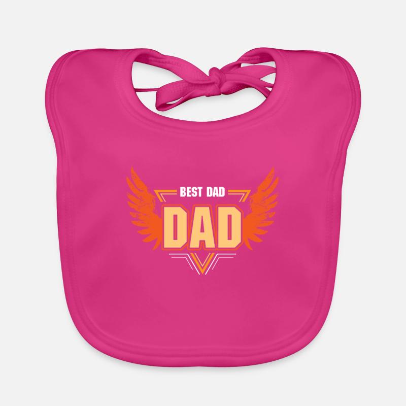 Best Dad bester Papa Baby Bio-Lätzchen
