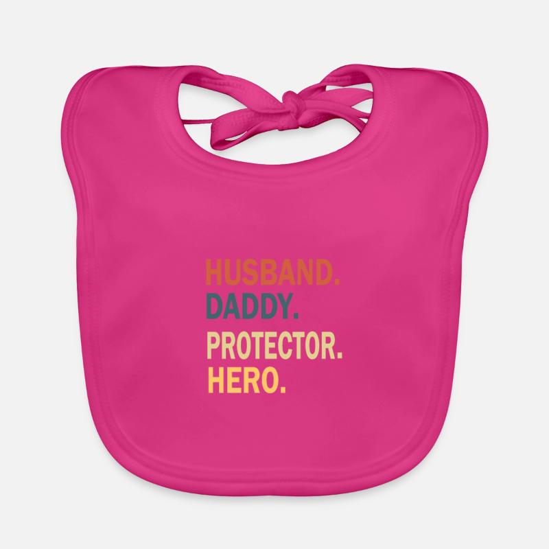 Father's Day Daddy Daddy Daddy Dad Dad Daddy Organic Baby Bibs