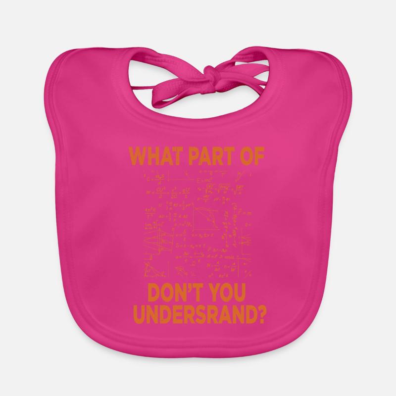 Science physique Science Science cadeau - Bavoir bio Bébé - fuchsia