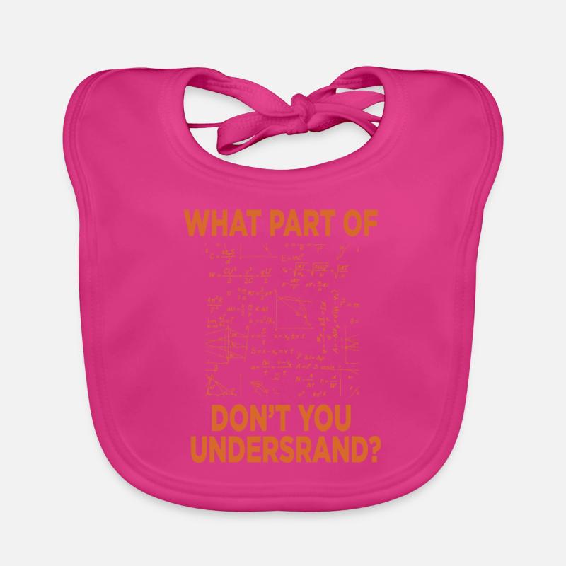 Science physique Science Science cadeau - Bavoir bio Bébé - fuchsia