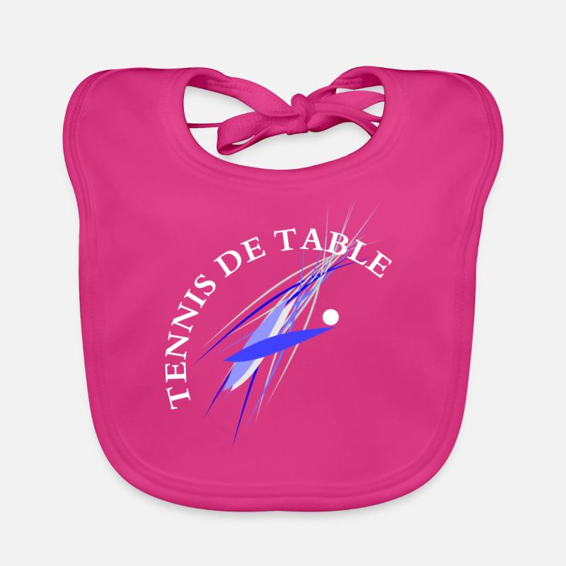 Tennis de Table Bavoir bio Bébé