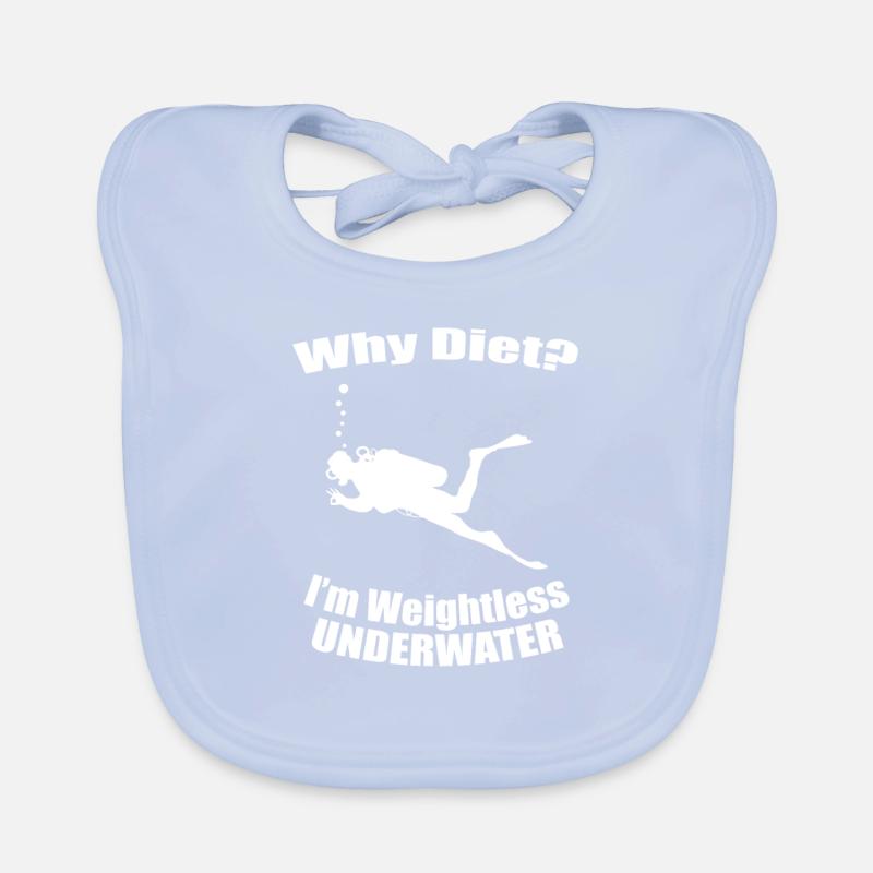 Maillot de plongée & idée cadeau plongeur Bavoir bio Bébé