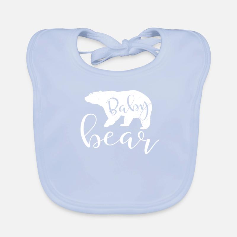 Mama Mutter Muttertag Mutti Baby Bär Bear Geschenk Baby Bio-Lätzchen