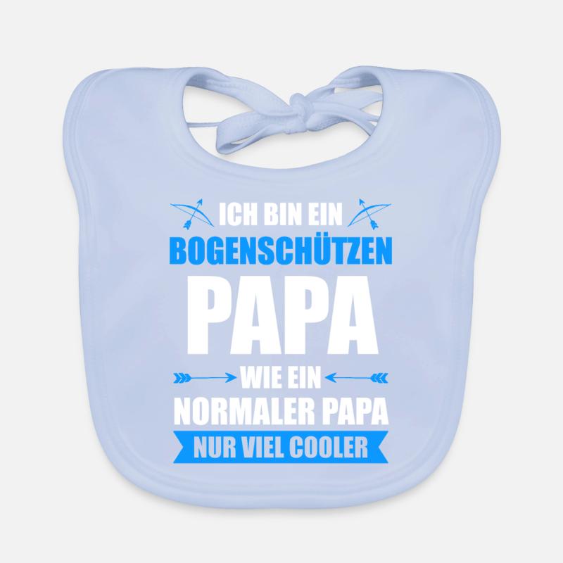Bogensport Bogenschütze Bogenschießen Geschenk Baby Bio-Lätzchen
