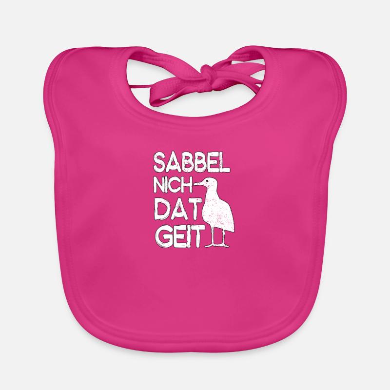 Sabbel Nich Dat Geit Baby Bio-Lätzchen