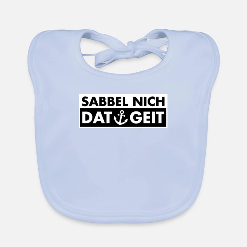 SABBEL NICH DAT GEIT Baby Bio-Lätzchen