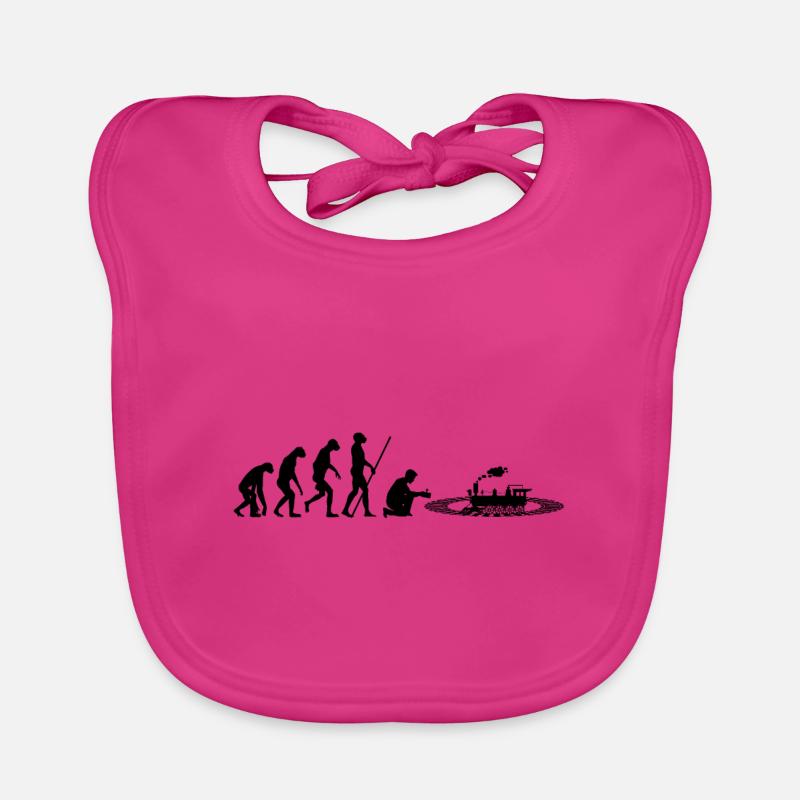 Évolution du train miniature Bavoir bio Bébé