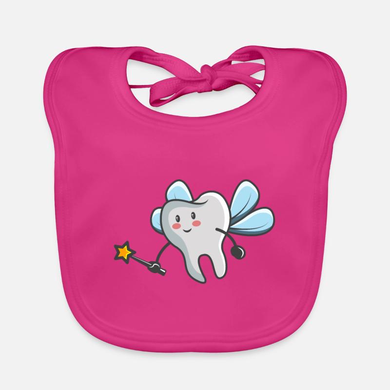Carnaval de fée des dents et cadeau de carnaval Bavoir bio Bébé
