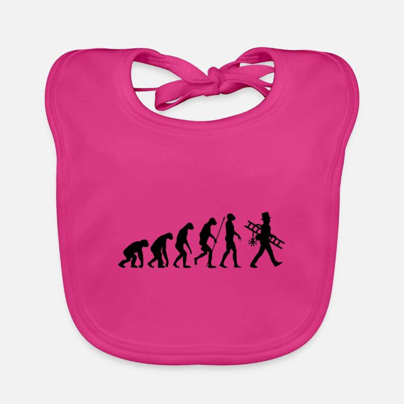Evolution chimney sweep Organic Baby Bibs