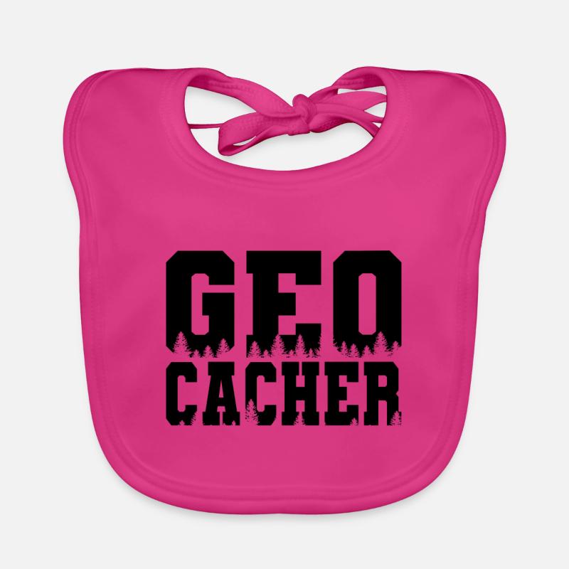Geocaching Organic Baby Bibs