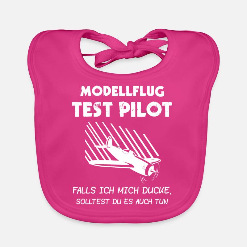 Modellflug Modellbauer Modellbau Geschenk & Flugze Baby Bio-Lätzchen