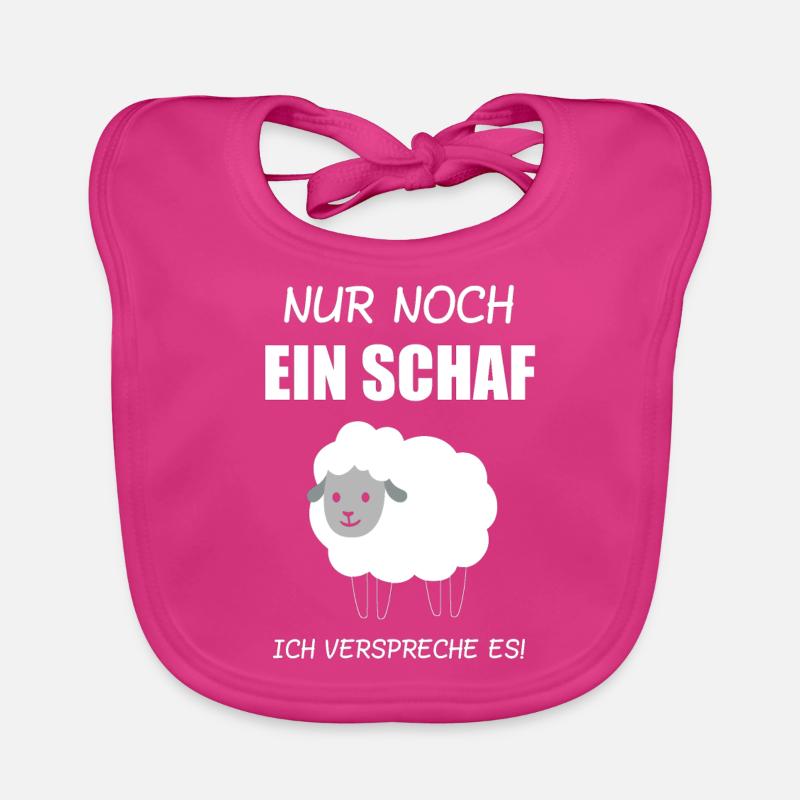 Schaf Schafe Hirte Geschenk & Bauern Baby Bio-Lätzchen