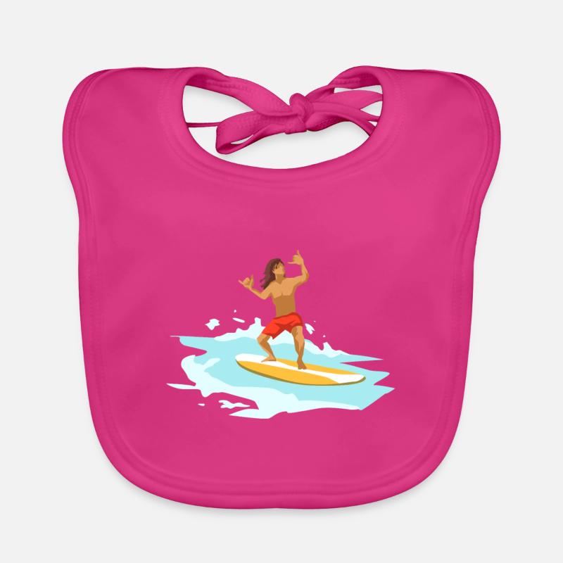 Surf surf Bavoir bio Bébé