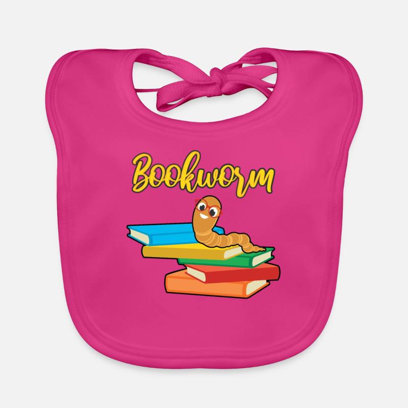 Conception de club de lecture de rat de lecture Bavoir bio Bébé
