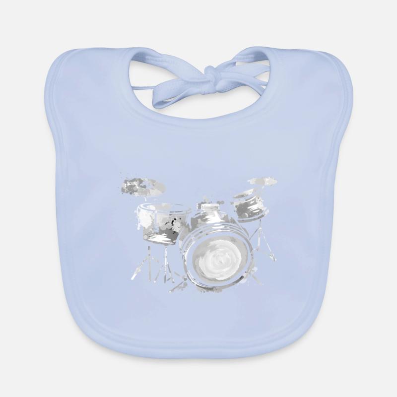 Drummer Organic Baby Bibs