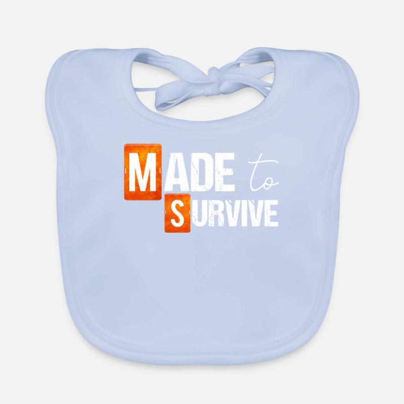 MS Multiple Sclerosis Awareness Baby Bio-Lätzchen