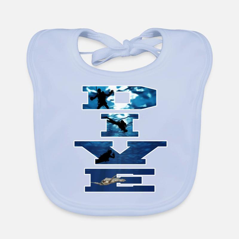 Diver, Baby Bio-Lätzchen