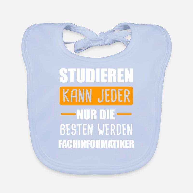 Fachinformatiker Fachinformatik Informatiker Baby Bio-Lätzchen