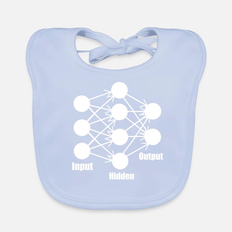 Neural Network Deep Learning Machine Geschenk Baby Bio-Lätzchen