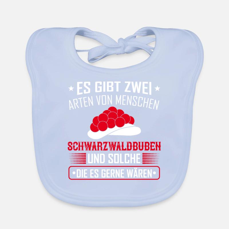 Schwarzwaldbub Schwarzwälder Schwarzwald Geschenk Baby Bio-Lätzchen