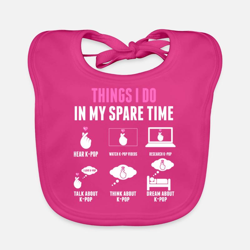K-pop Merchandise Kpop Gift Organic Baby Bibs