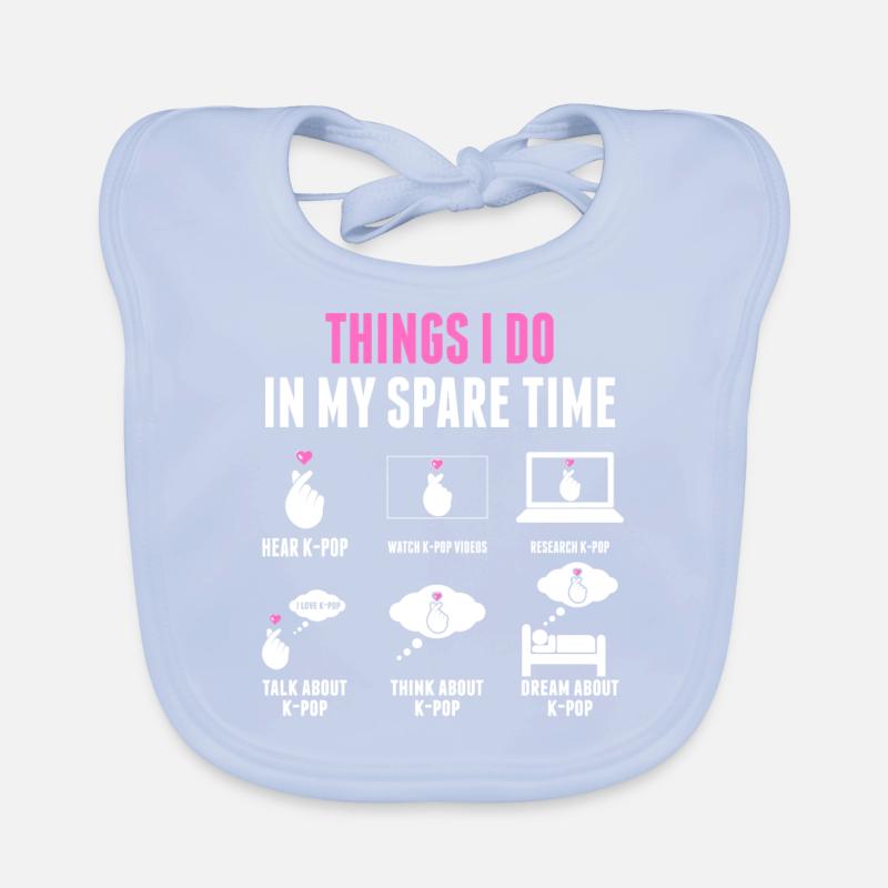 K-pop Merchandise Kpop Gift Organic Baby Bibs