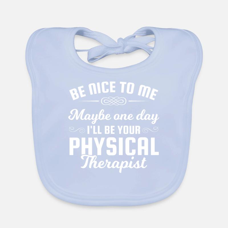 Physiotherapeut Physiotherapeut Assistent Geschenk Baby Bio-Lätzchen