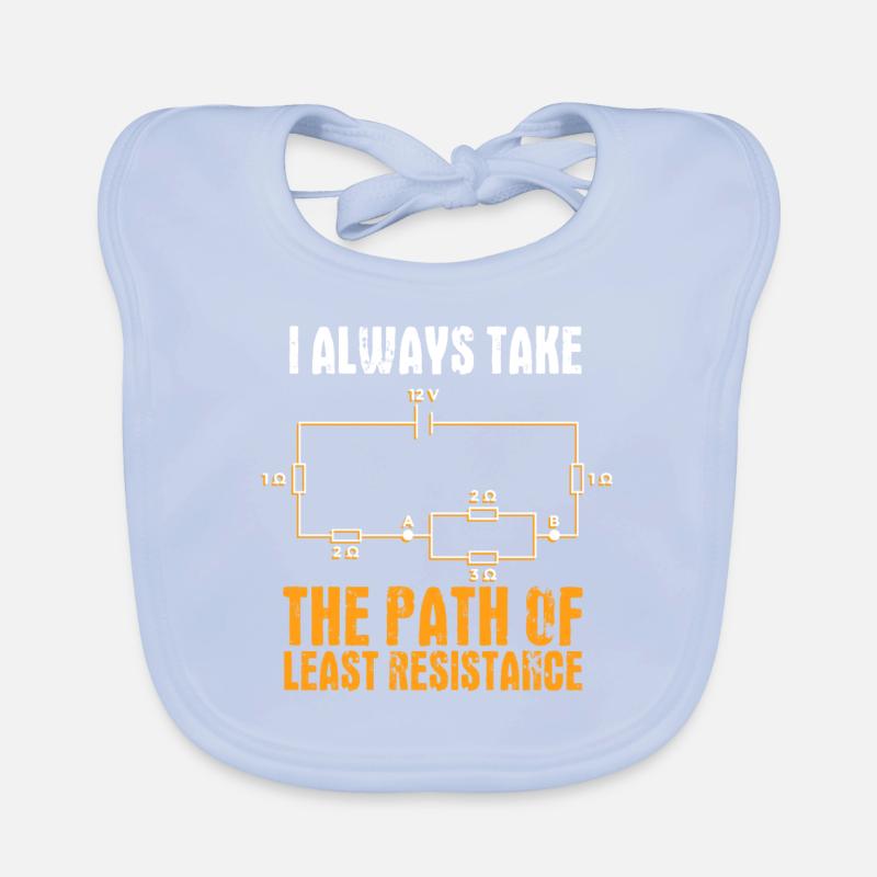 Electrician and electrical engineer Organic Baby Bibs