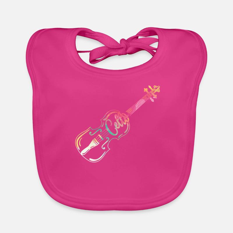 violoncelle Bavoir bio Bébé