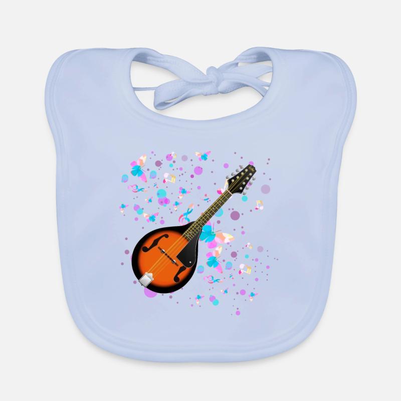 mandolin Organic Baby Bibs