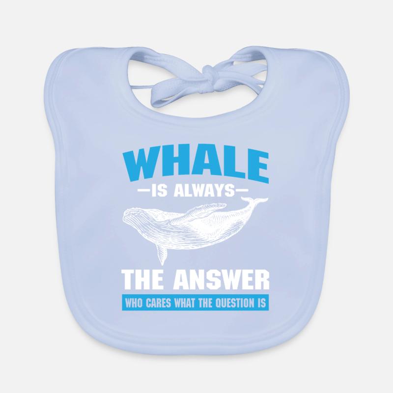 C’est un sort de baleine Bavoir bio Bébé
