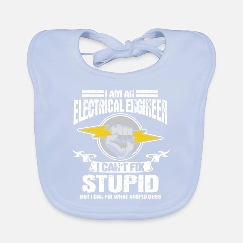 Electrical engineer Organic Baby Bibs