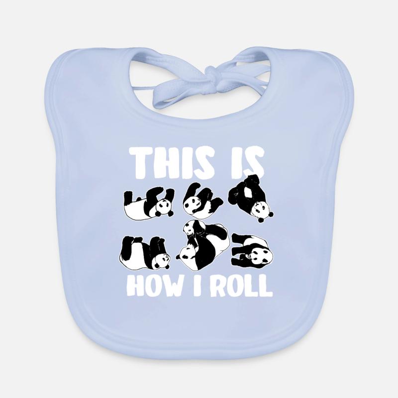 Panda cadeau Bavoir bio Bébé